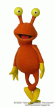 Alien ,  foam puppet doll  