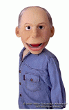 Art ,  foam puppet doll   