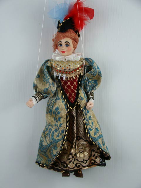 Dame, marionette puppet          