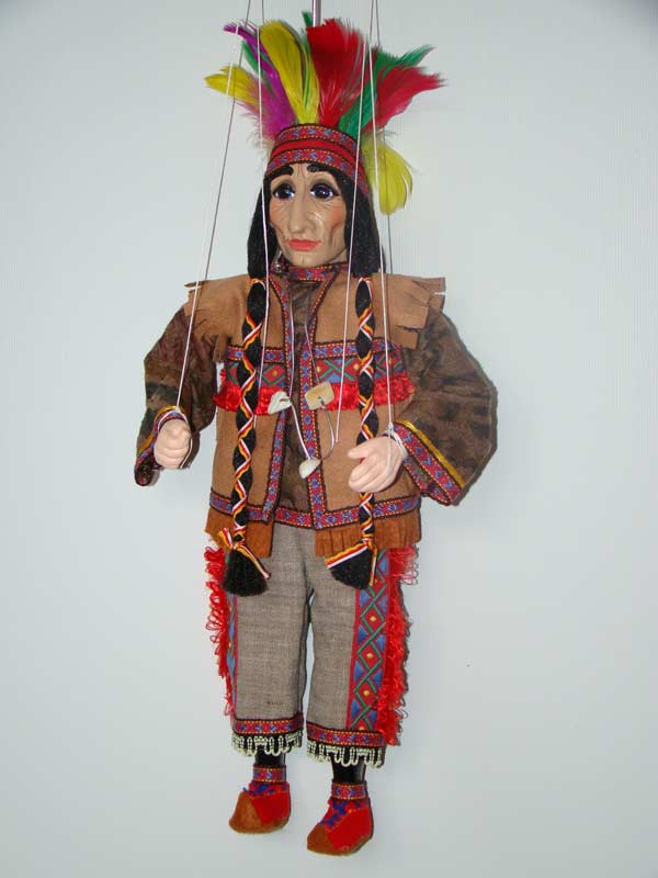 Indian, marionette puppet                      