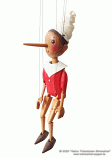 marionnette pinocchio - Pinocchio Marionnette à fils Tchèque
