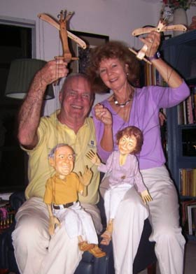 Portrait puppets