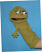 Worm-foam-puppet-doll-mp217|marionettes-puppets.com|Gallery-Czech-Puppets-and-Marionettes