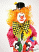 Clown-marionette-PN115a|Gallery-Czech-Puppets-&-Marionettes