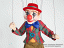 Clown-marionette-puppet-rk029e|marionettes-puppets.com|Gallery-Czech-Puppets-and-Marionettes      