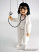 Lady-doctor-marionette-rk064b|marionettes-puppets.com|Gallery-Czech-Puppets-and-Marionettes   