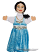 Princess-Jasmin-hand-puppet-vk220|marionettes-puppets.com|Gallery-Czech-Puppets-and-Marionettes