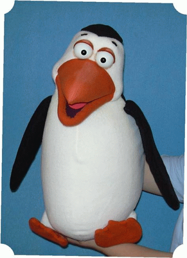 Penguin Puppet Doll