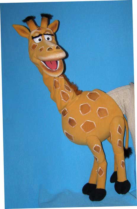 Giraffe Puppet 4