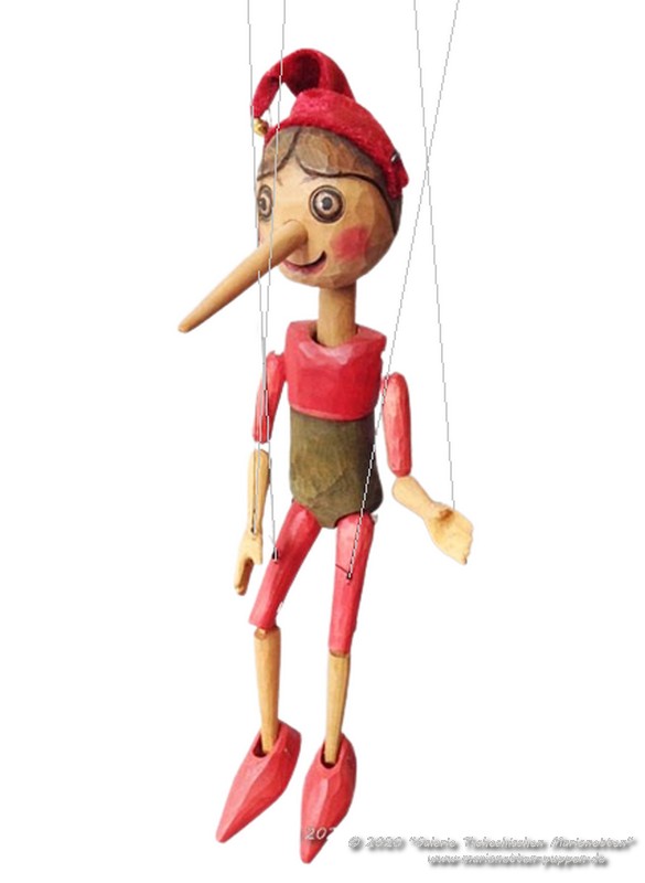 Pinnochio Marionette Wooden Puppet