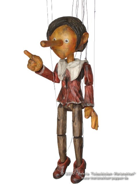 Pinnochio Marionette Wooden Puppet