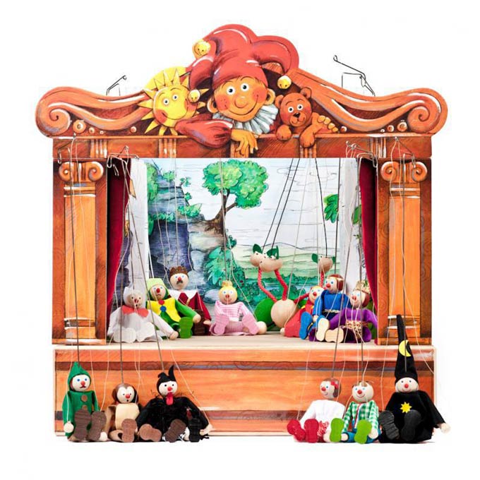 Sale Puppet Theaters ✓ Puppetry Theater, TMA06