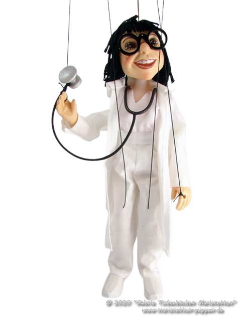 Lady Doctor marionette