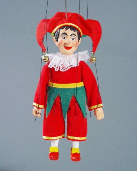 Buffoon , marionette puppet Buffoon , marionette puppet