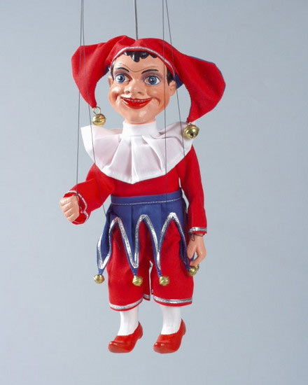 Buffoon , puppet marionette Buffoon , puppet marionette