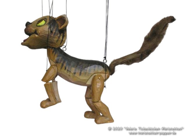 Cat marionette