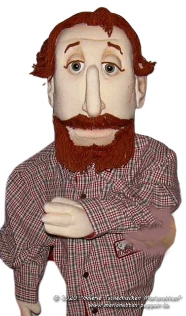 Charles foam puppet