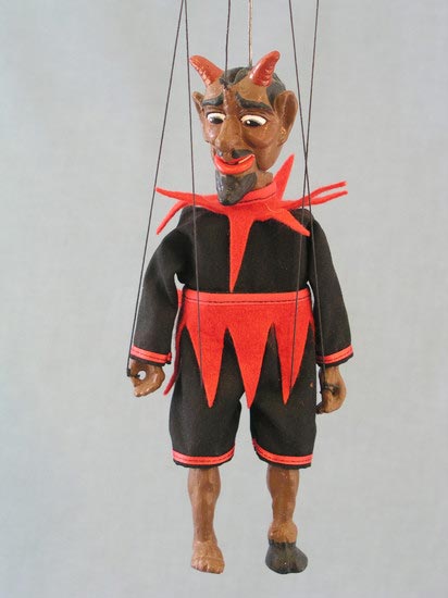 Devil , marionette puppet Devil , marionette puppet