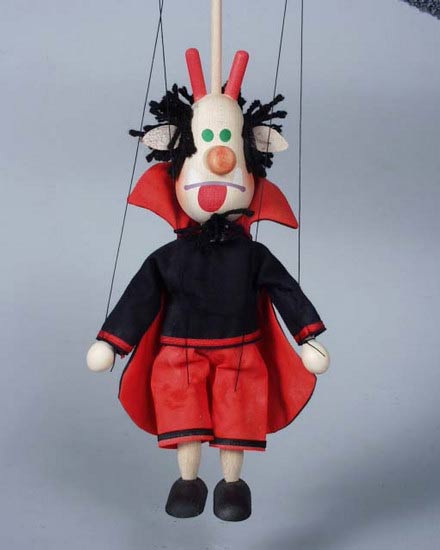 Devil , marionette puppet Devil , marionette puppet