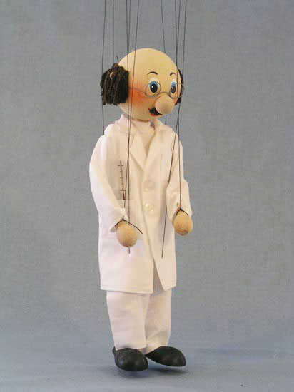 Doctor , marionette puppet Doctor , marionette puppet