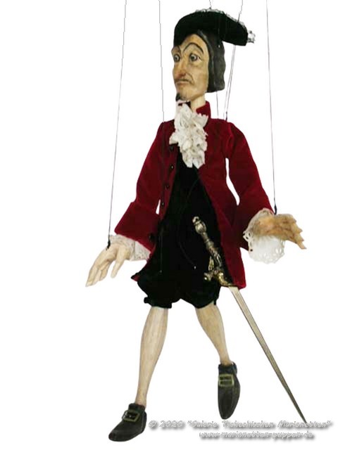 Don Giovanni wood marionette