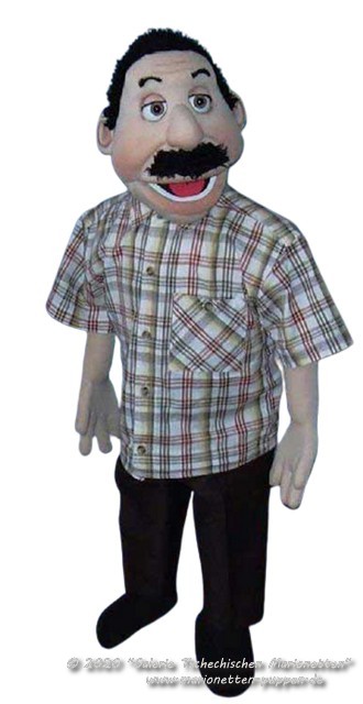 Edgar foam puppet