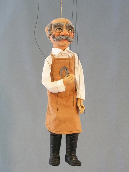Farrier , puppet marionette Farrier , puppet marionette