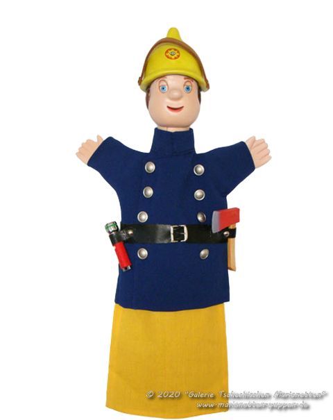 Firefighter Sam hand puppet