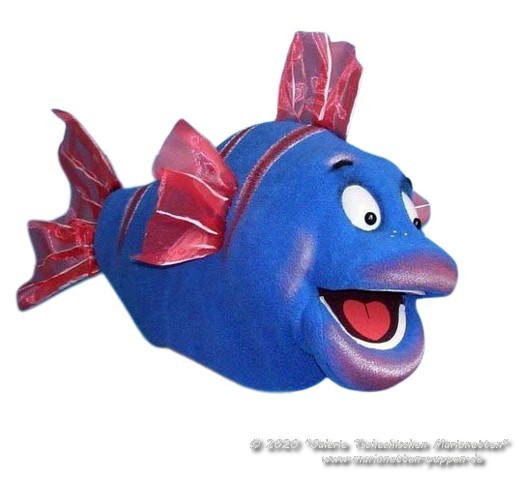 Fish foam puppet  