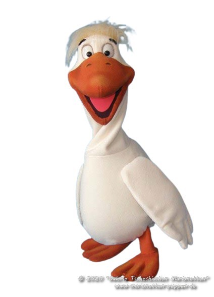 Goose foam puppet    