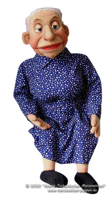 Granny Dora foam puppet
