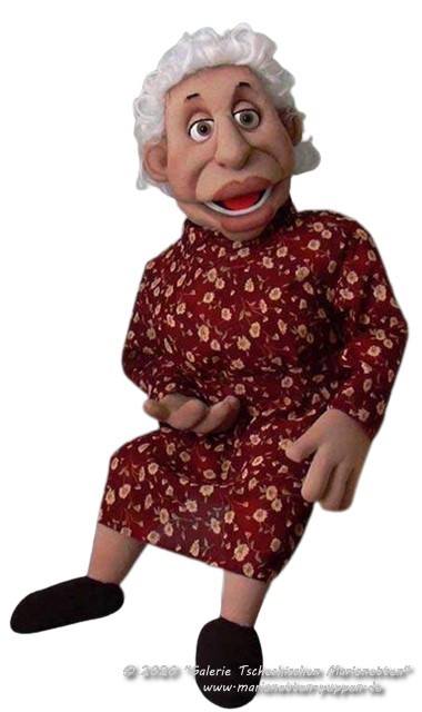 Granny Ella foam puppet 