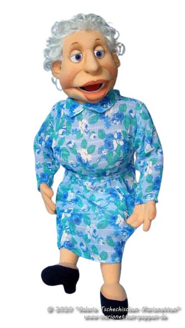 Granny Helen foam puppet