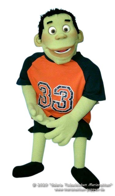 Greenfith foam puppet