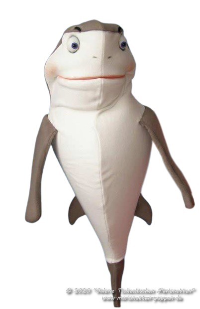 Shark foam puppet