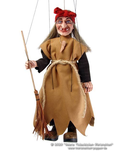 Witch marionette 