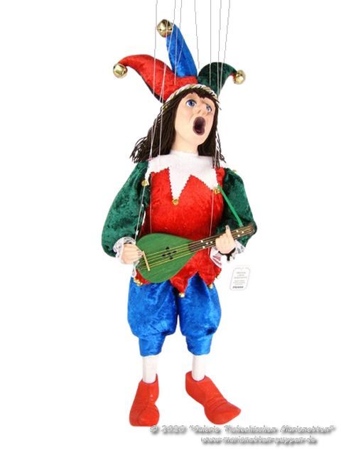 Buffoon singer marionette