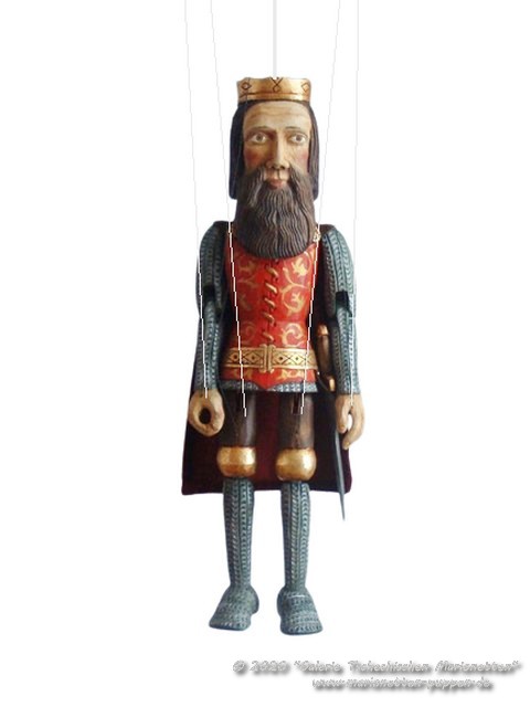 King wood marionette