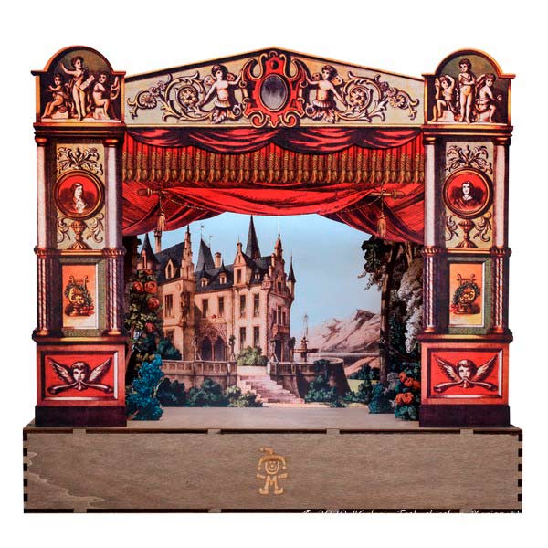 Classic puppet theater Castle