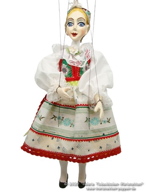 Puppet in Folk costume Lanzhot