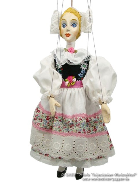 Puppet in Folk costume Blatensko