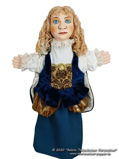 Louis XIV young hand puppet