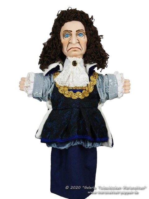Louis XIV hand puppet