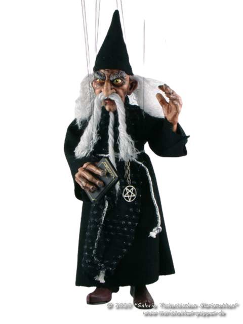 Wizard Magician marionette 