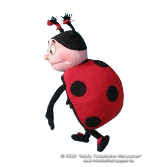 Ladybird foam puppet  