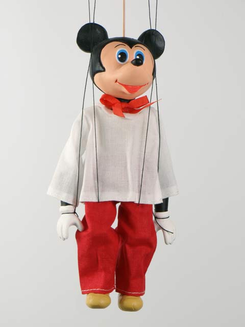 Mickey Mouse , marionette puppet Mickey Mouse , marionette puppet