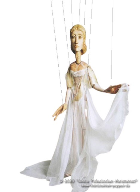 Muse wood marionette