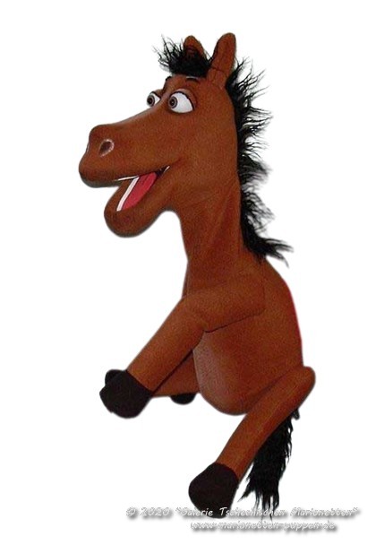 Horse foam puppet             