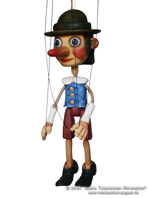 Pinocchio wood marionette 