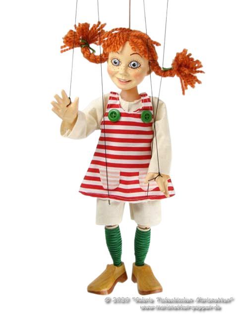 Pippi Longstocking marionette